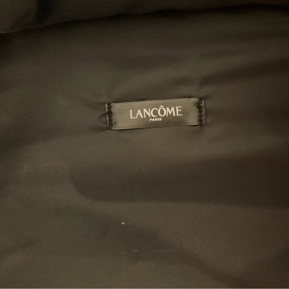 Lancôme Black Patent Cosmetic/ Travel Case